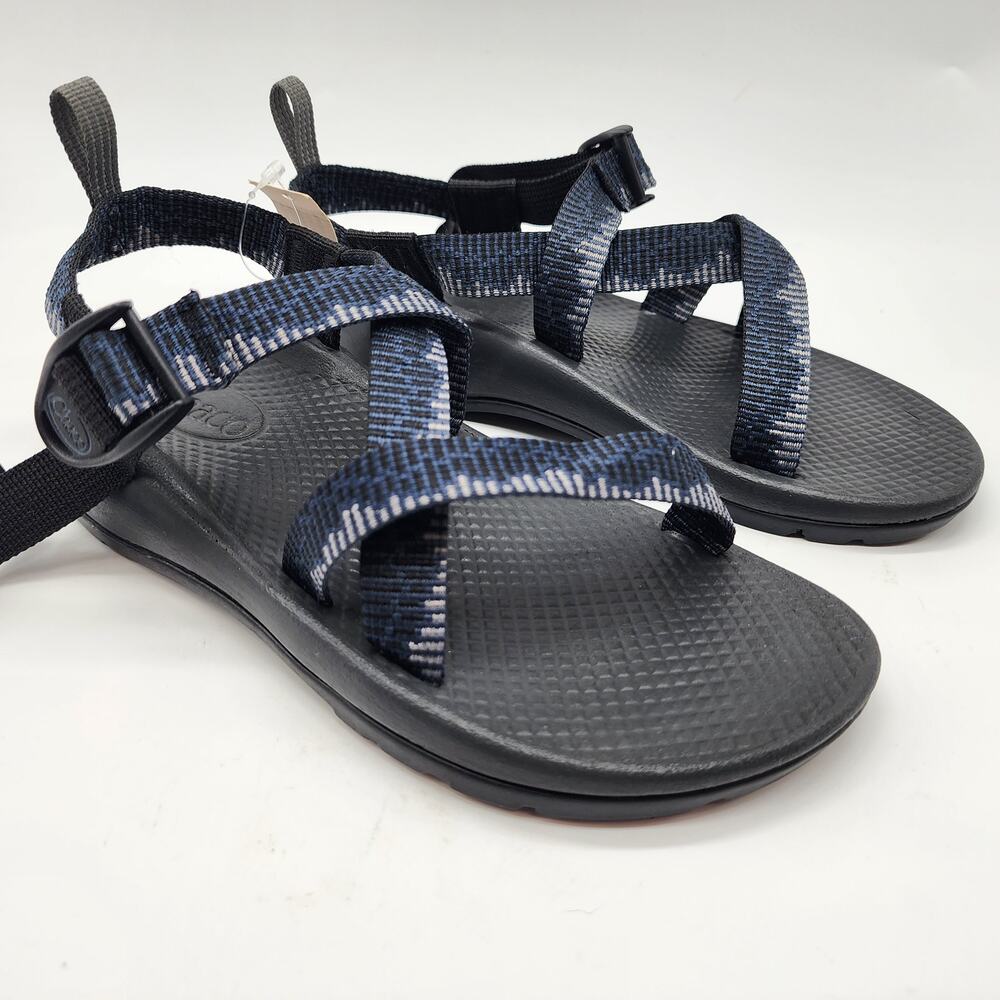 Chaco Kid's Z/1‎ Eco Tread Sandals Navy Blue Black Youth Size 3 NWT